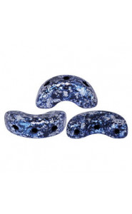 Les perles par Puca® Arcos beads Tweedy blue 23980/45706